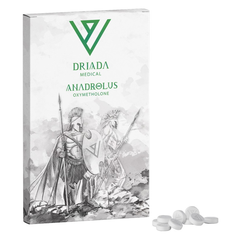 ANADROLUS 50 MG (OXYMETHOLONE) | Powerful Mass Builder | Driada Medical | DriadaShop