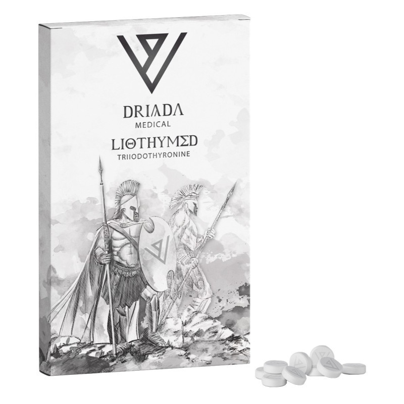 LIOTHYMED 25 MCG (T3 - TRIIODOTHYRONINE) | Thyroid Support | Driada Medical | DriadaShop