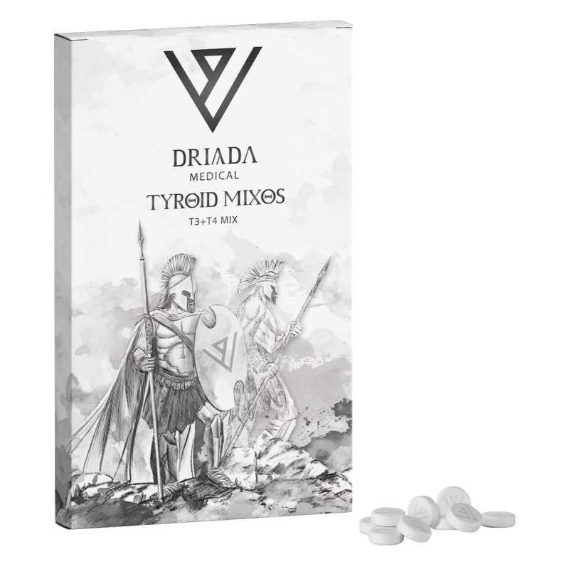 TYROID MIXOS 10 MCG & 62.5 MCG (T3/T4) | Thyroid Support | Driada Medical | DriadaShop