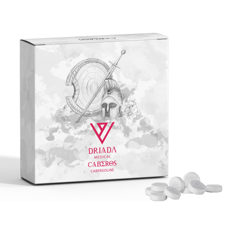 CABEROS 0.125MG (CABERGOLINE) | Prolactin Control | Driada Medical | DriadaShop